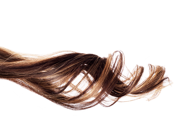 カールしたヘアスタイル